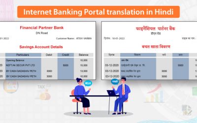 Internet Banking Portal translation in Hindi – Linguify Case Study