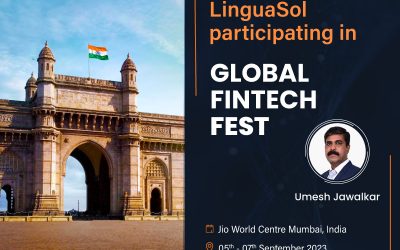 LinguaSol invites you to meet us at Global Fintech Fest 2023, Mumbai