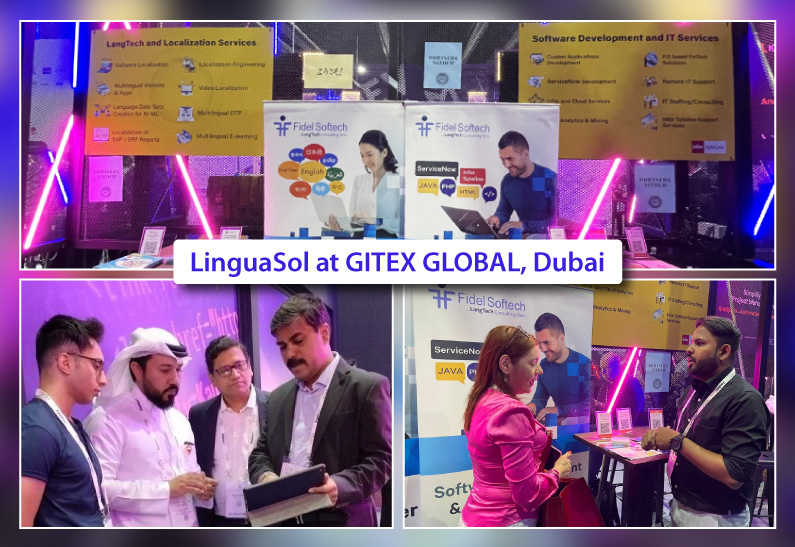 LinguaSol at GITEX Dubai, 2023