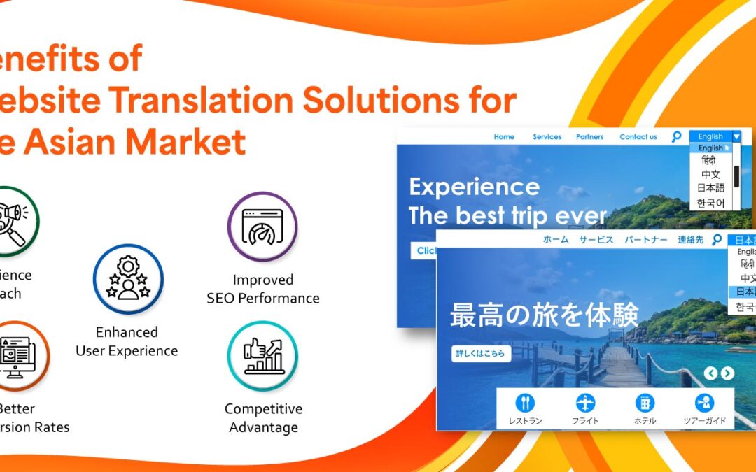 Benefits of Website Translation Solutions for the Asian Market