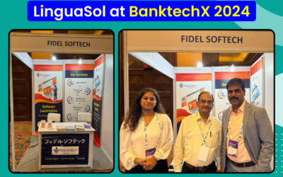 LinguaSol received good response at BankTechX 2024, Mumbai